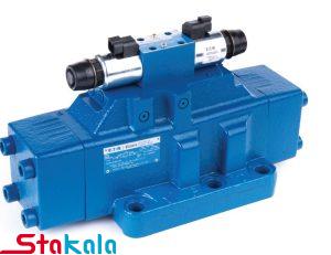 شیر کنترل جهت پیلوت‌ دار ویکرز فرمان پی بسته سایز 1-1/4 مدل DG5V-10