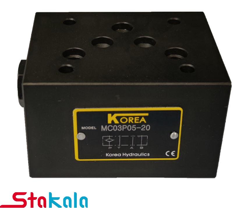 MC03P05-+20 سوپاپ 3--8 پی کنترل