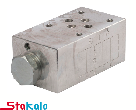 FERRO شیر یک طرفه زیرشیری (مدولار) سایز 1:4 2