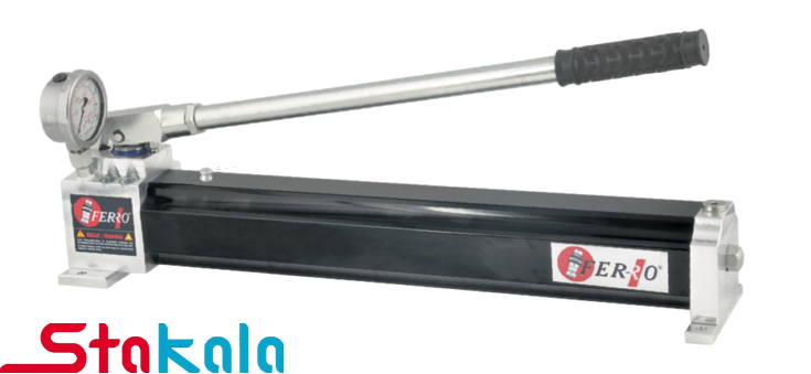 FERRO پمپ دستی هیدرولیک۲.۲ لیتری