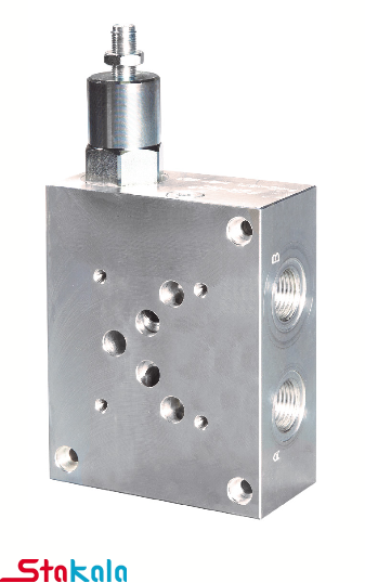 بلوک زیرشیری فشارشکن دار 3:8 هیدرولیک برند Ferro