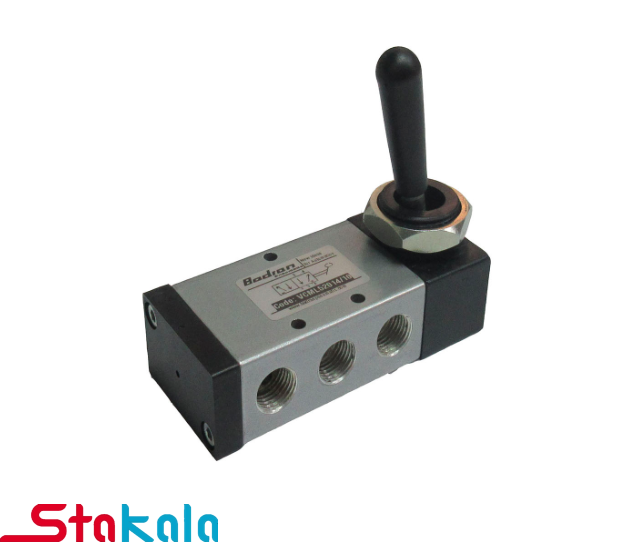 شیرهای دستی پنوماتیک بادران سری VCML شیرهای دستی پنوماتیک بادران سری VCML