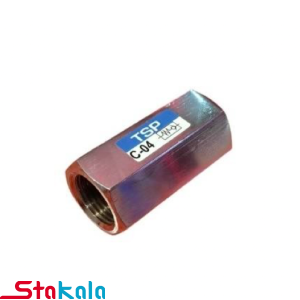 شیر یک طرفه پنوماتیک (سوپاپ پنوماتیک خطی) سایزهای: 1/8، 1/4، 3/8، 1/2، 3/4، 1 اینچ