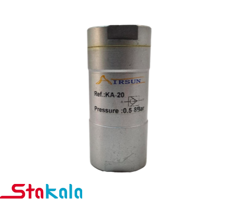 شیر یکطرفه پنوماتیک ایرسان
