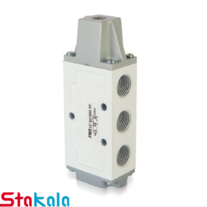 شیر سیگنال باد پنوماتیک 5/2 یکطرفه سایز 1/2 اینچ برند FMS